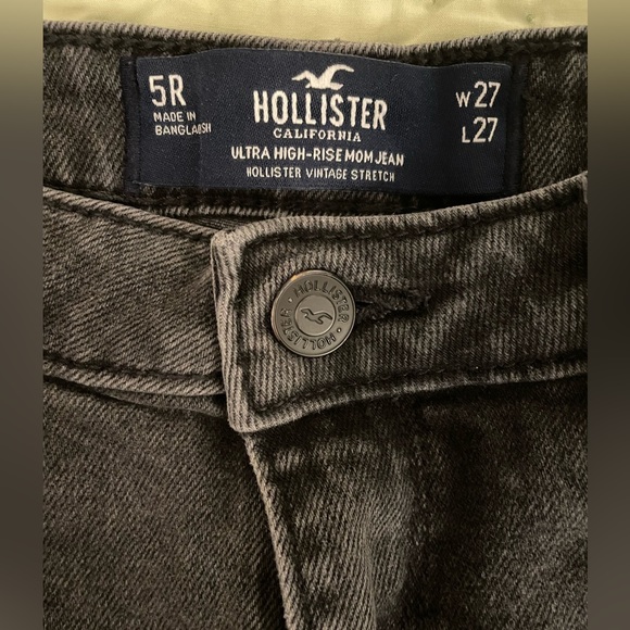 HOLISTER ultra-high rise mom jean Size 5 Regular - Picture 7 of 9